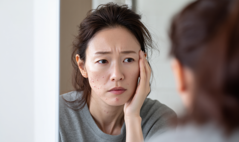 포텐자 좁쌀, 트러블 아니라는데 왜 생길까요? 사진 2