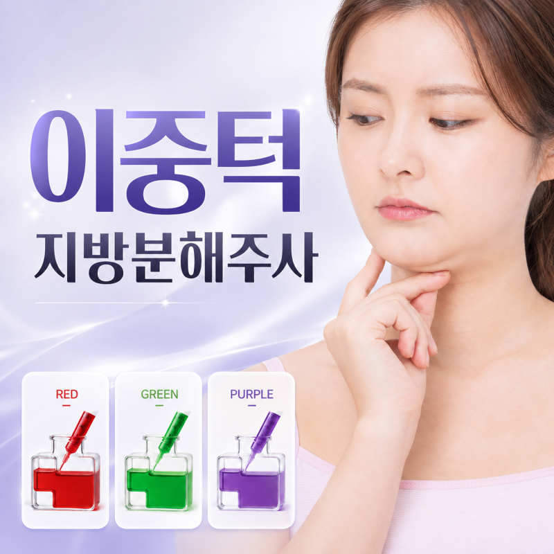 이중턱 지방분해주사, U라인이 V라인으로 바뀌는 단계와 3가지 타입 사진 15