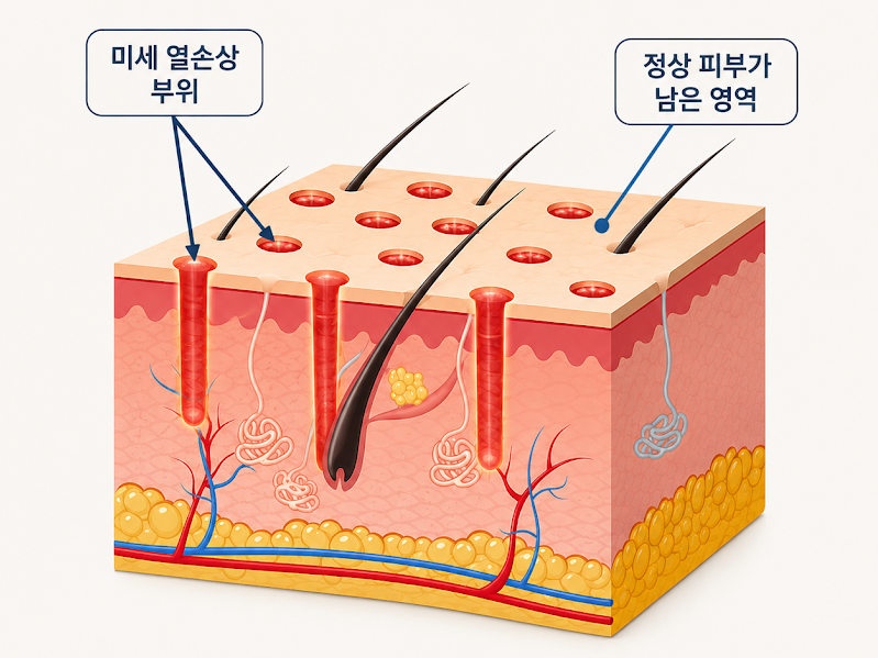 여드름 흉터 프락셀, 몇 번에 얼마나 좋아질까? 유형별 치료 단계 총정리 사진 2