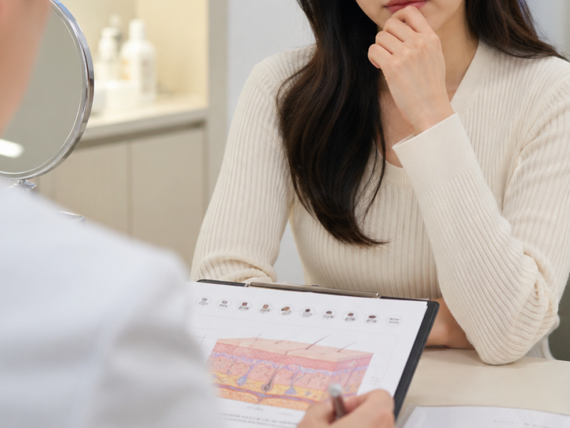여드름 흉터 프락셀, 몇 번에 얼마나 좋아질까? 유형별 치료 단계 총정리 사진 15
